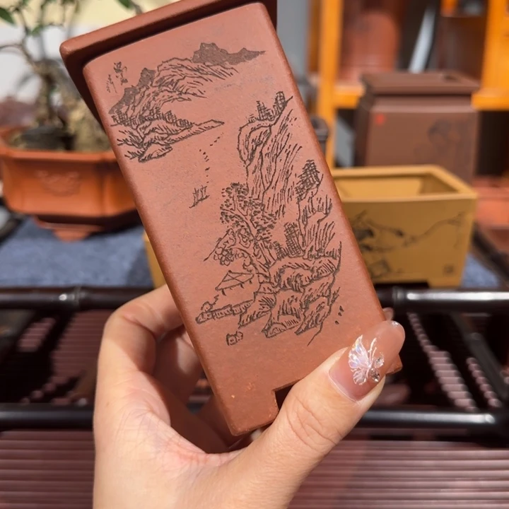 花盆紫砂全手工制作