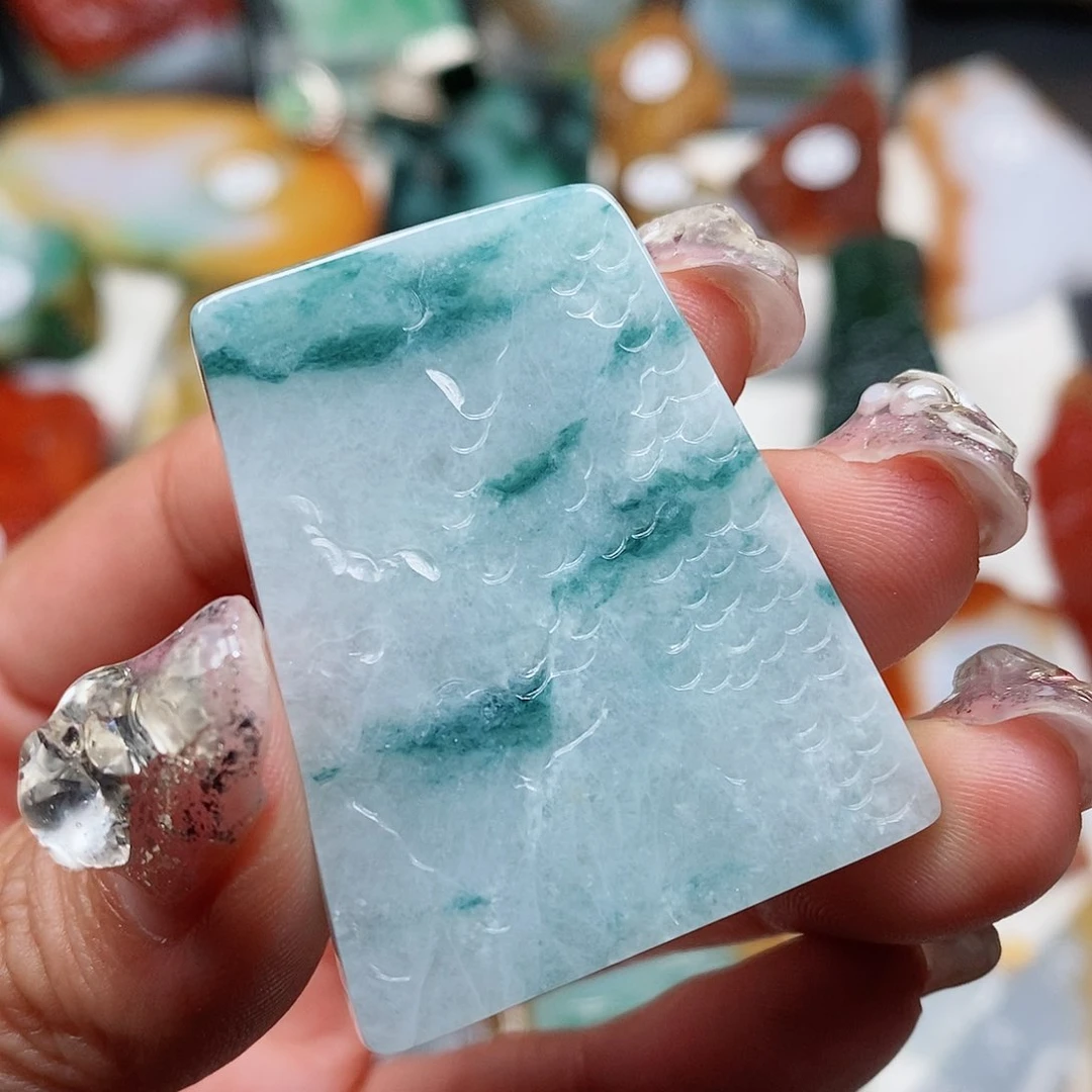 未镶嵌定制翡翠缅甸天然a货翡翠挂件