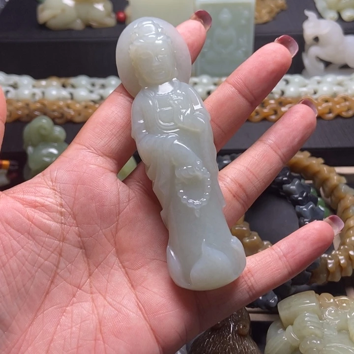 颈饰未镶嵌和田玉?****?