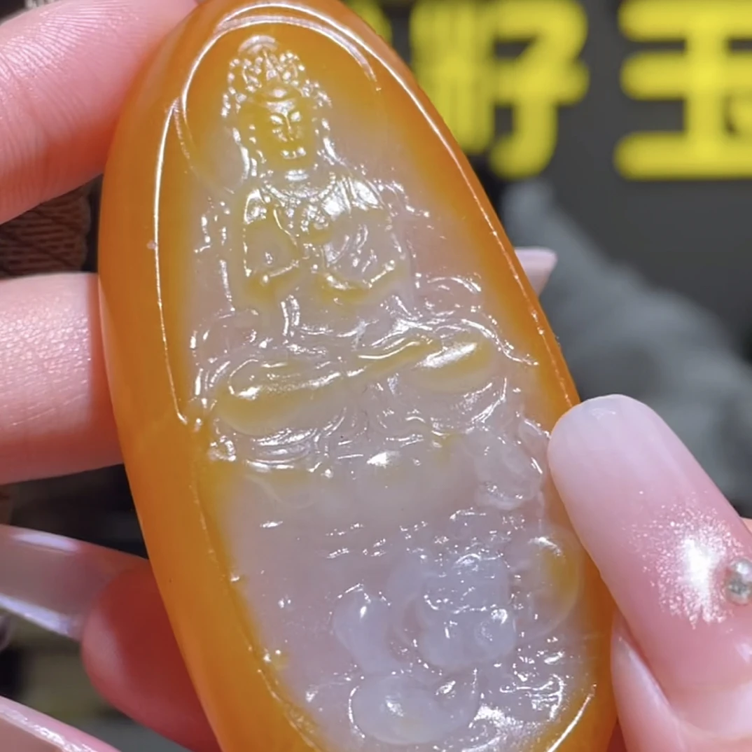 和田玉手把首饰珠宝拍一发一D