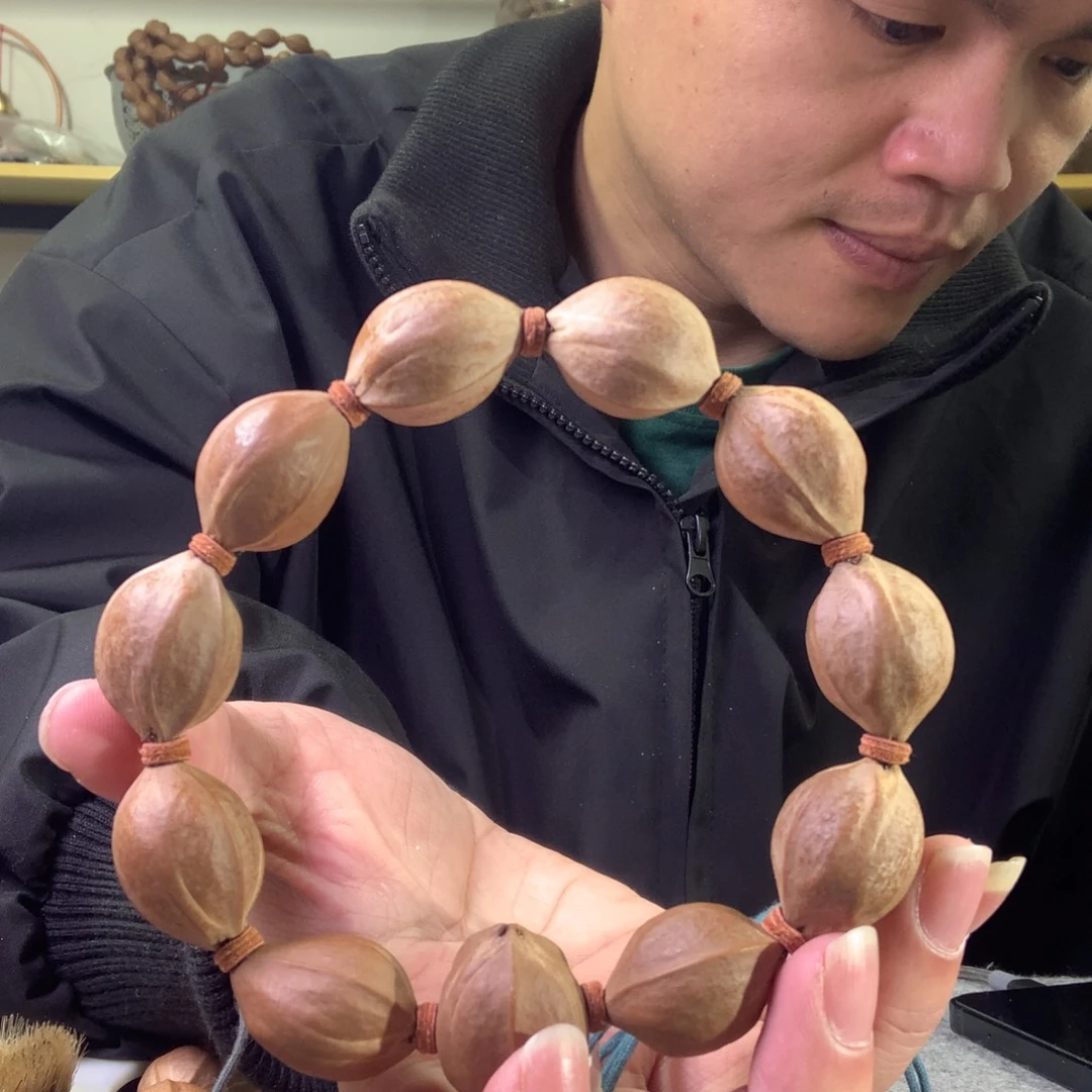 橄榄核手串/手链梅林铁核18/26精品加三通