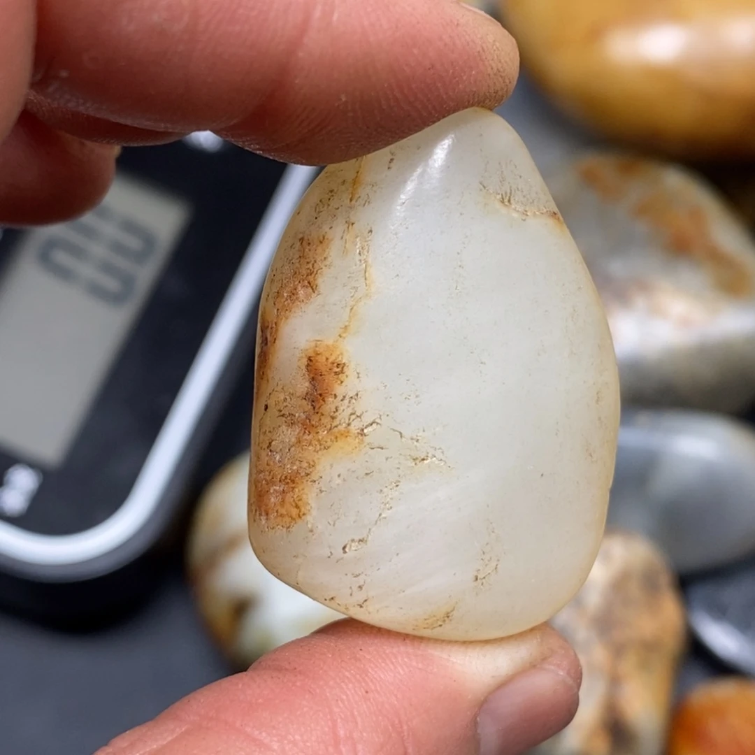 和田玉挂件银S925镀金镶嵌