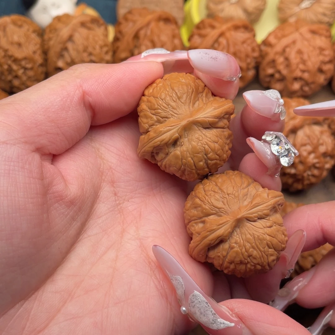 把件文玩核桃全品肉球乾隆磨34手捻