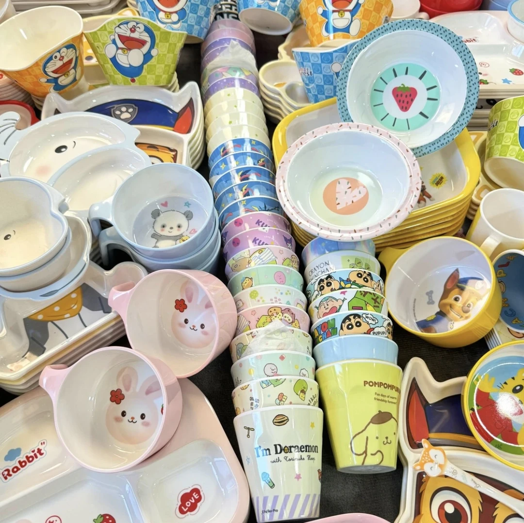 【100-297号】直播微瑕孤品儿童餐具 no退no换 接受去拍