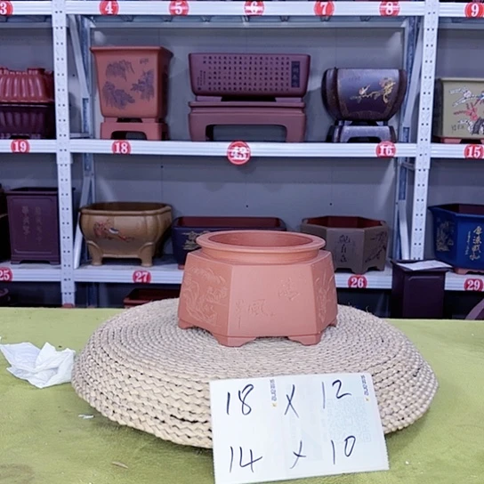 紫砂花盆宜兴紫砂厂