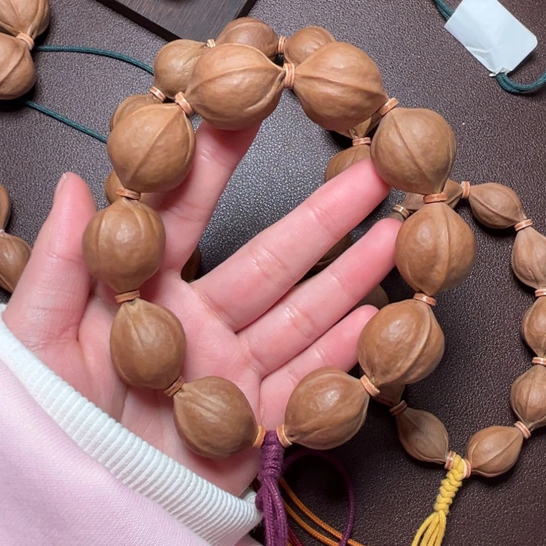 凯***橄榄核手串/手链2126梅林铁三花橄榄核