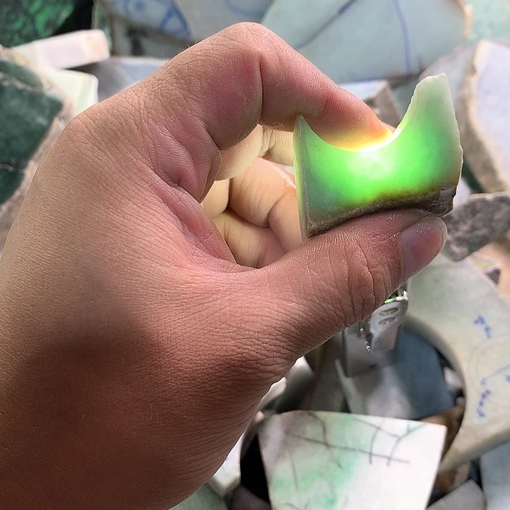 裸石翡翠天然翡翠