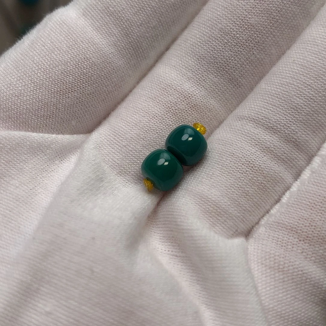 绿松石未镶嵌配饰直径6.9mm