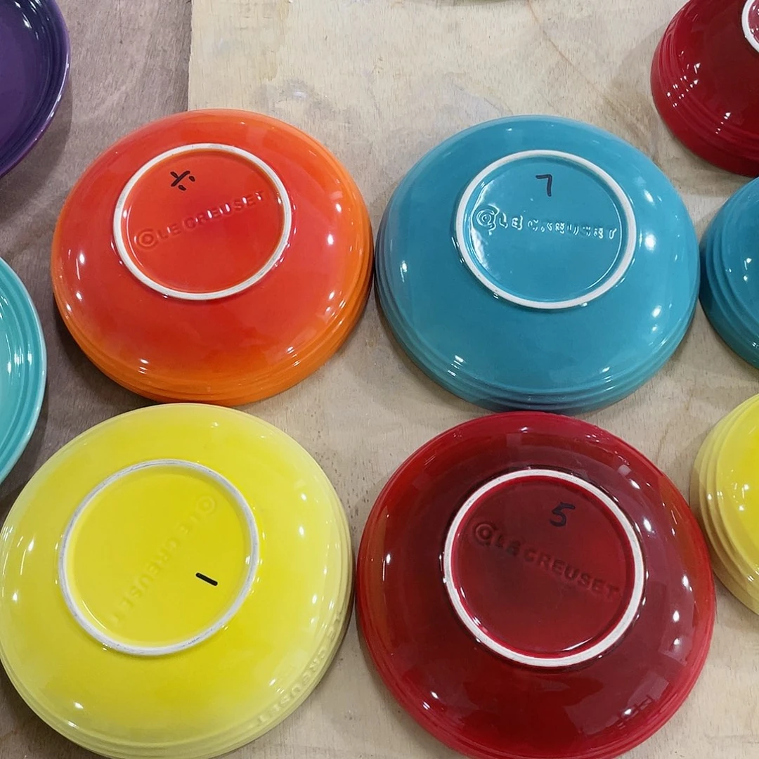 瓷片微瑕陶瓷餐具家用 四个