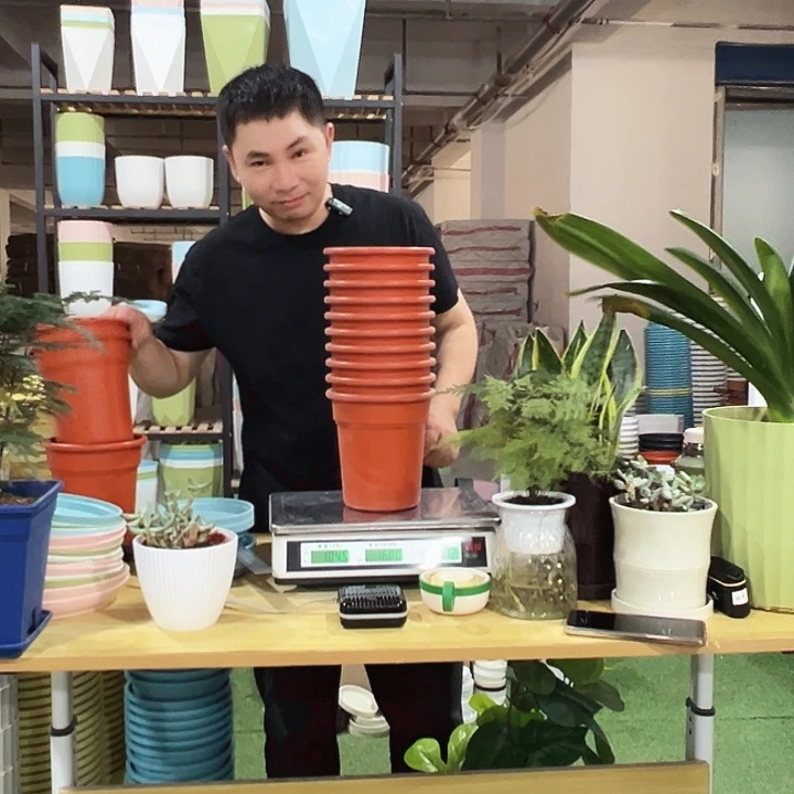 翻边口16高17陶色10个无托