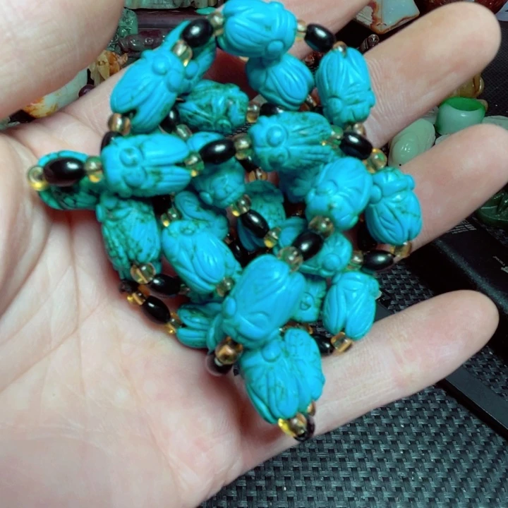 滴血莲花菩提把件