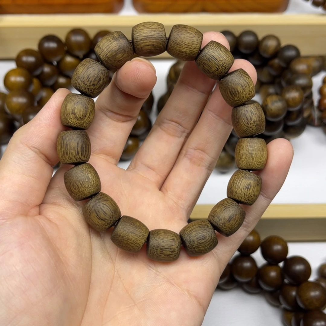 L***E沉香手串越南芽庄白棋楠1.2