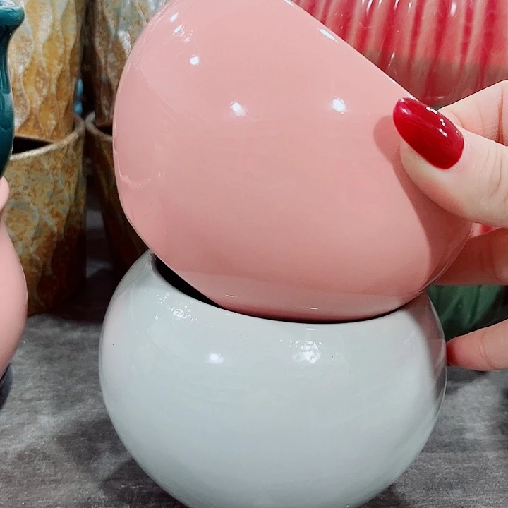 多肉陶瓷花盆满10元包邮