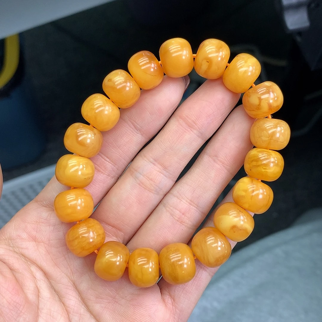 琥珀未镶嵌珠宝奇石12mm➕