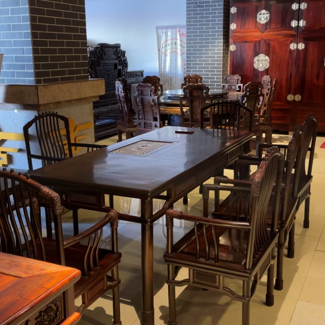 红酸枝木类成套家具