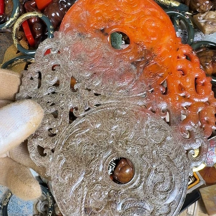 适***王和田玉（糖玉）未镶嵌挂件