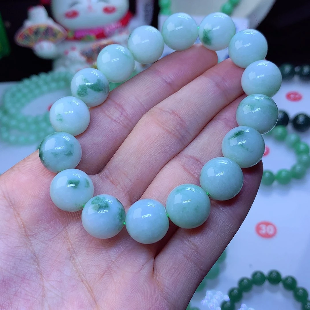 翡翠毛衣链未镶嵌卡13.6