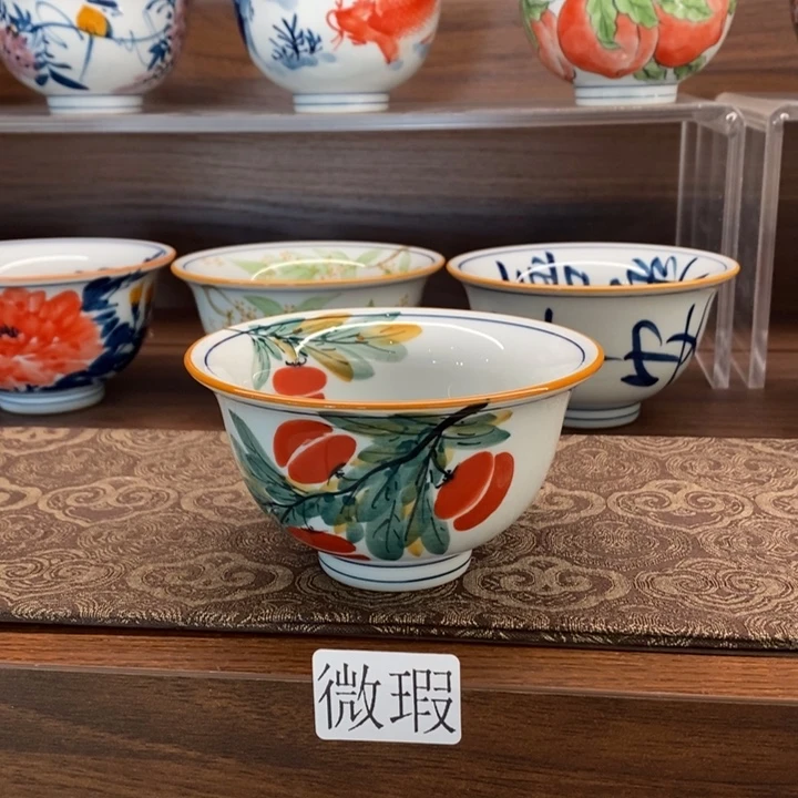 釉下老陶泥手工绘制