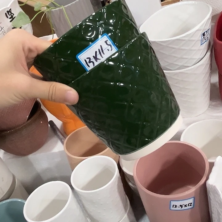 福利价陶瓷花盆全场10包邮
