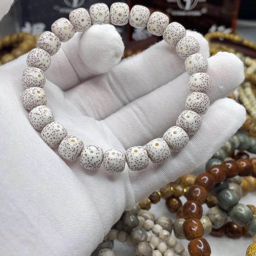 手串星月菩提双银款9✖️8原脂白