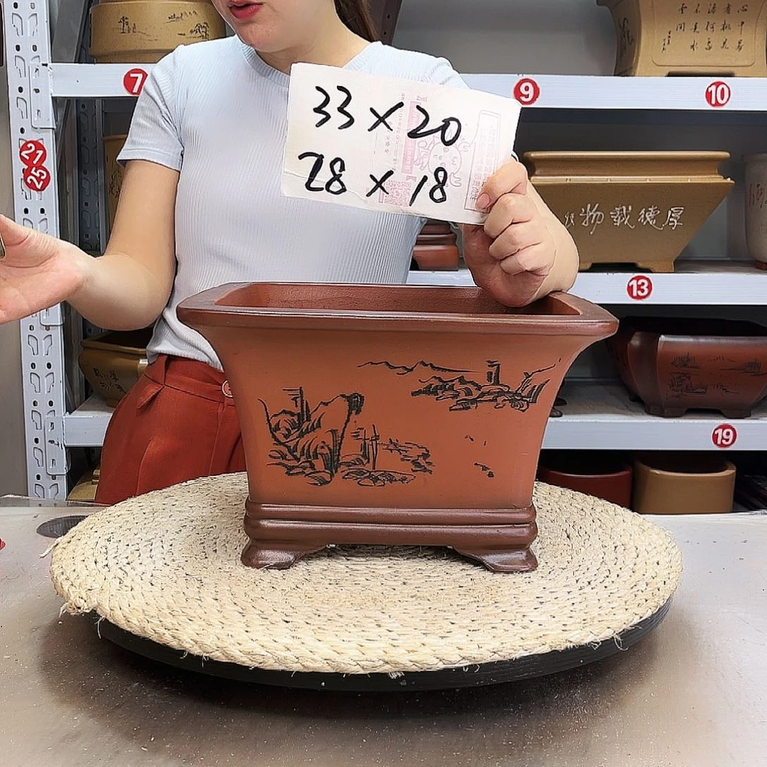 紫砂花盆紫砂花盆