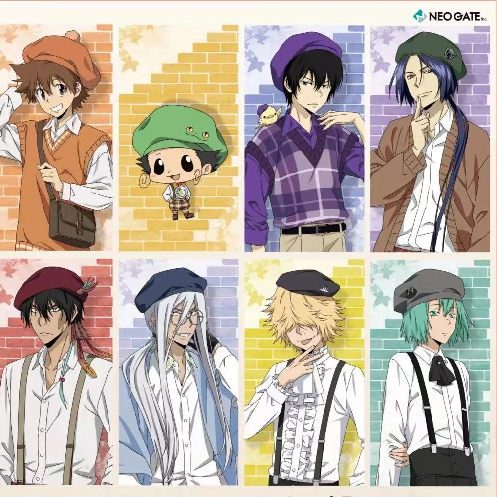 【家庭教师】reborn 贝雷帽系列吧唧/相卡／挂件 盲盒代拆