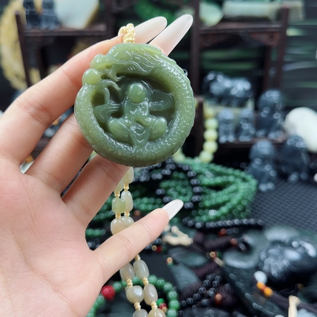 未镶嵌和田玉挂件