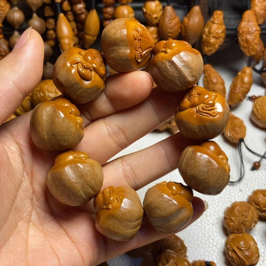 【闪购商品】手串/手链橄榄核垄****室手工包衣弥勒