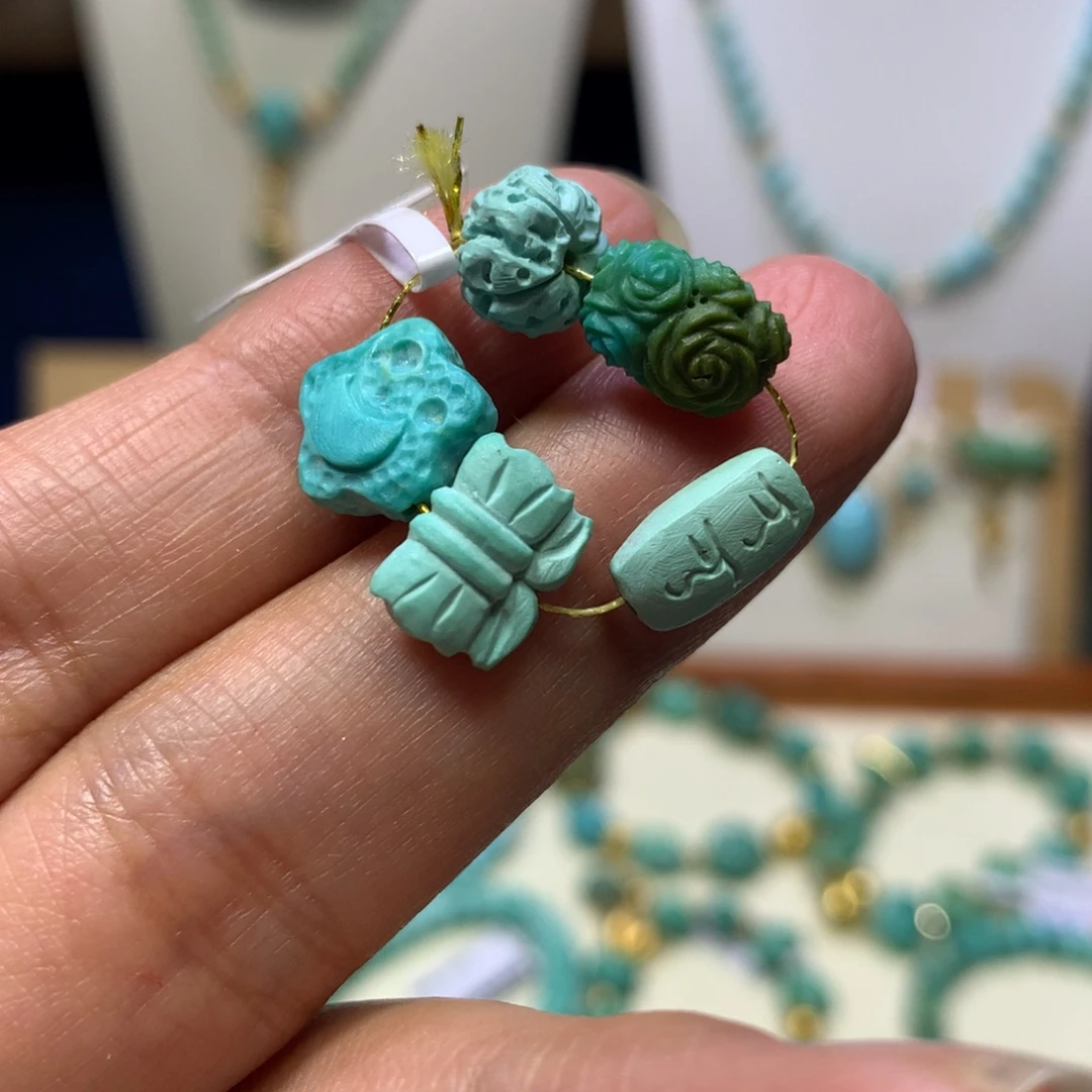 绿松石未镶嵌配珠