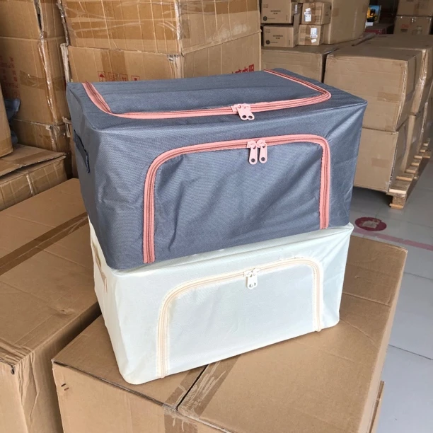 简约风宿舍收纳箱收纳袋防水家用被子40*30*20cm