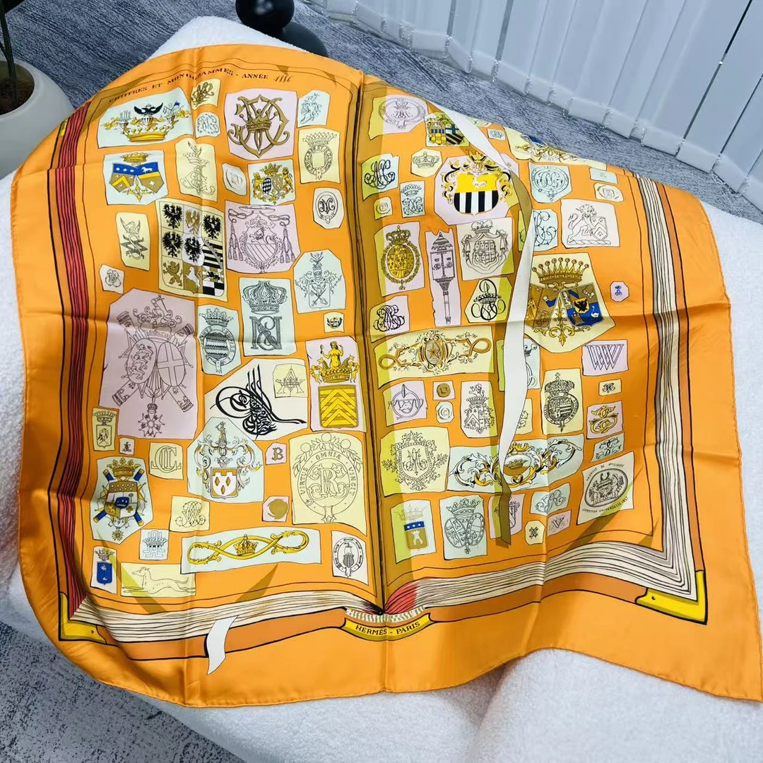 99新 Hermes/爱马仕 海囤J/爱马仕/丝巾/nz136537