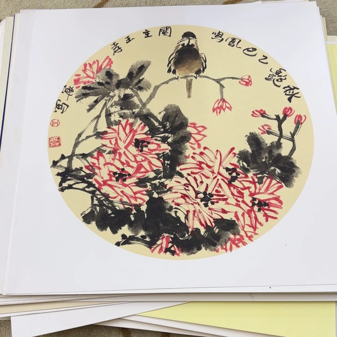 国画国画老师作品刘