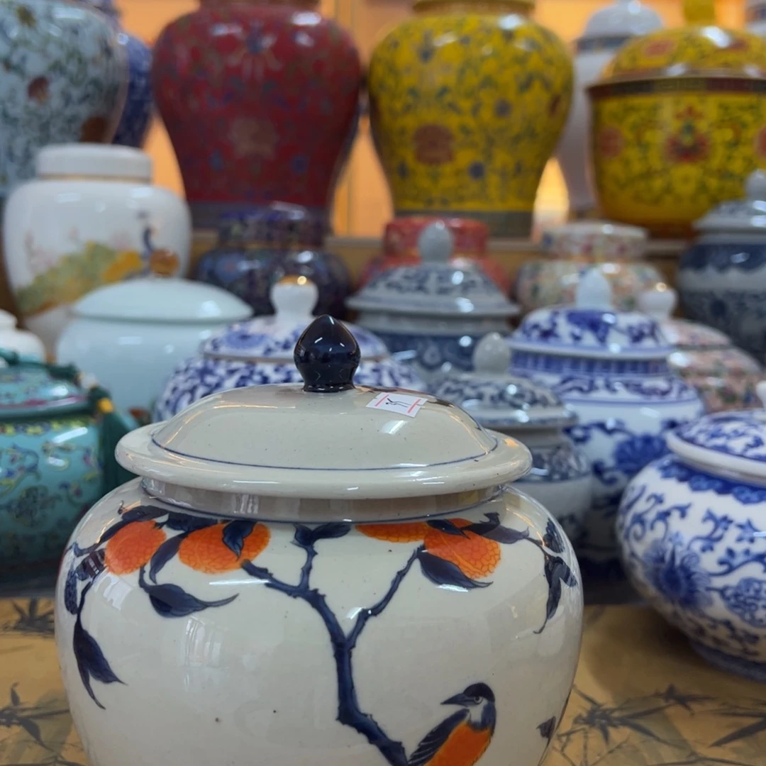 高端定制陶瓷茶叶罐