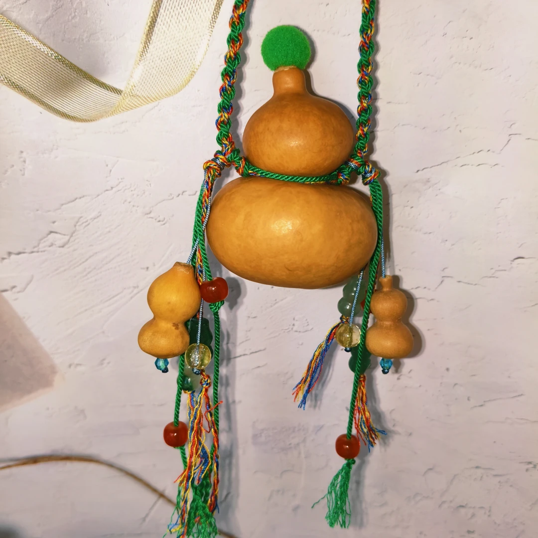 设计款天然葫芦钱袋子葫芦车挂包挂可定制