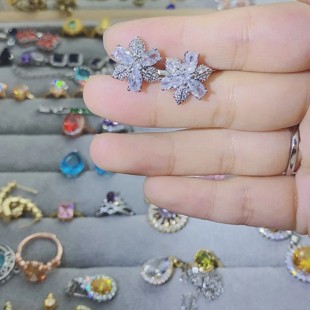 【闪购商品】托帕石戒指银S925镶嵌