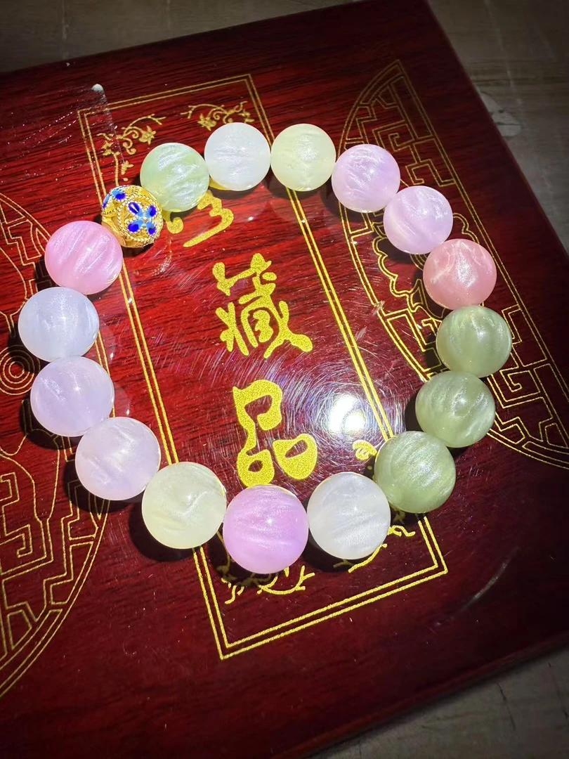 S级 精美手串    七彩单圈设计（无礼盒)