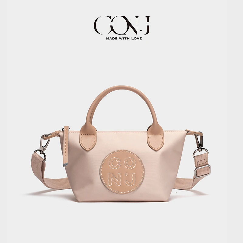 CON.J迷你粉色 腋下小众慵懒简约女休闲通勤单肩斜挎包