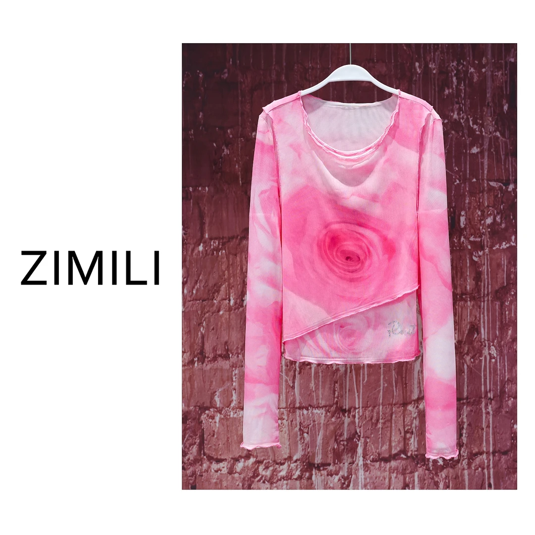 【亮哥女装】2025秋冬新品《设计师定制高弹微透网纱系列》3167-K8