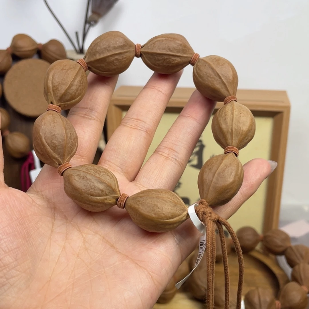 迷***༒手串/手链橄榄核21*29梅林铁核