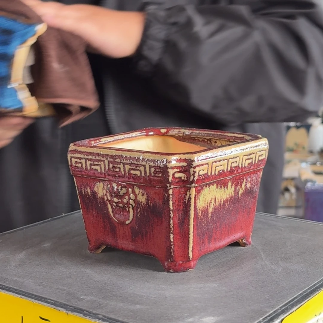 暗***香。一风堂石湾花盆 十级福利