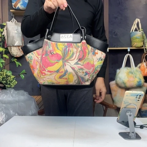 现货拉花包包头饰