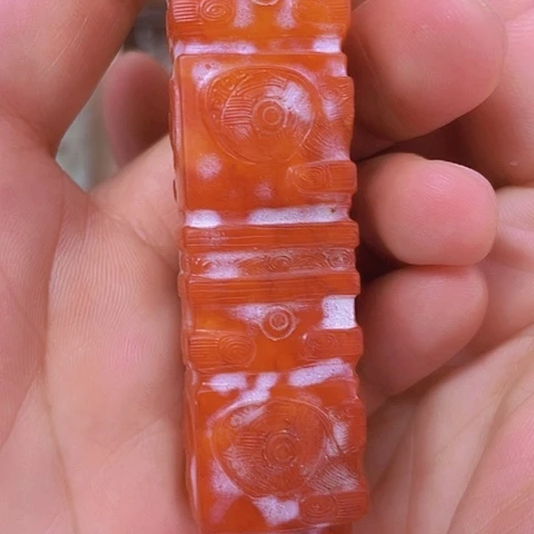 和田玉（白玉）挂件未镶嵌熊****⭐