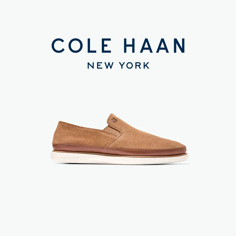 Cole Haan/歌涵 男鞋乐福鞋 25夏季新款牛皮革休闲鞋一脚蹬C41876