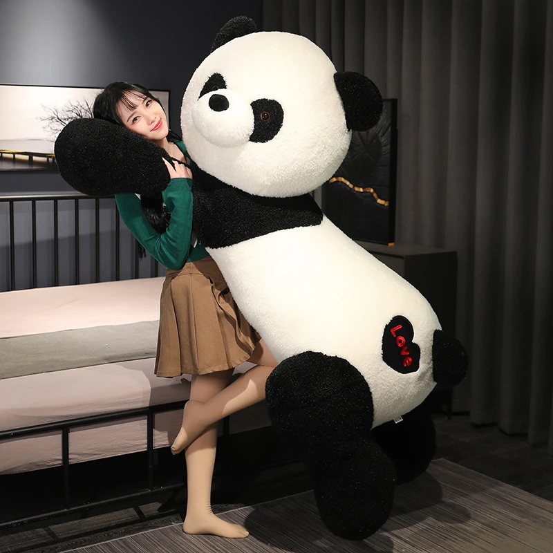 超大号熊猫玩偶公仔床上毛绒玩具男女生睡觉抱枕布娃娃女生节礼物