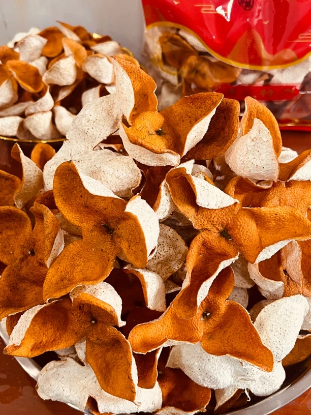 2024茶枝柑冬后大红皮20年树龄（统货）送铁桶