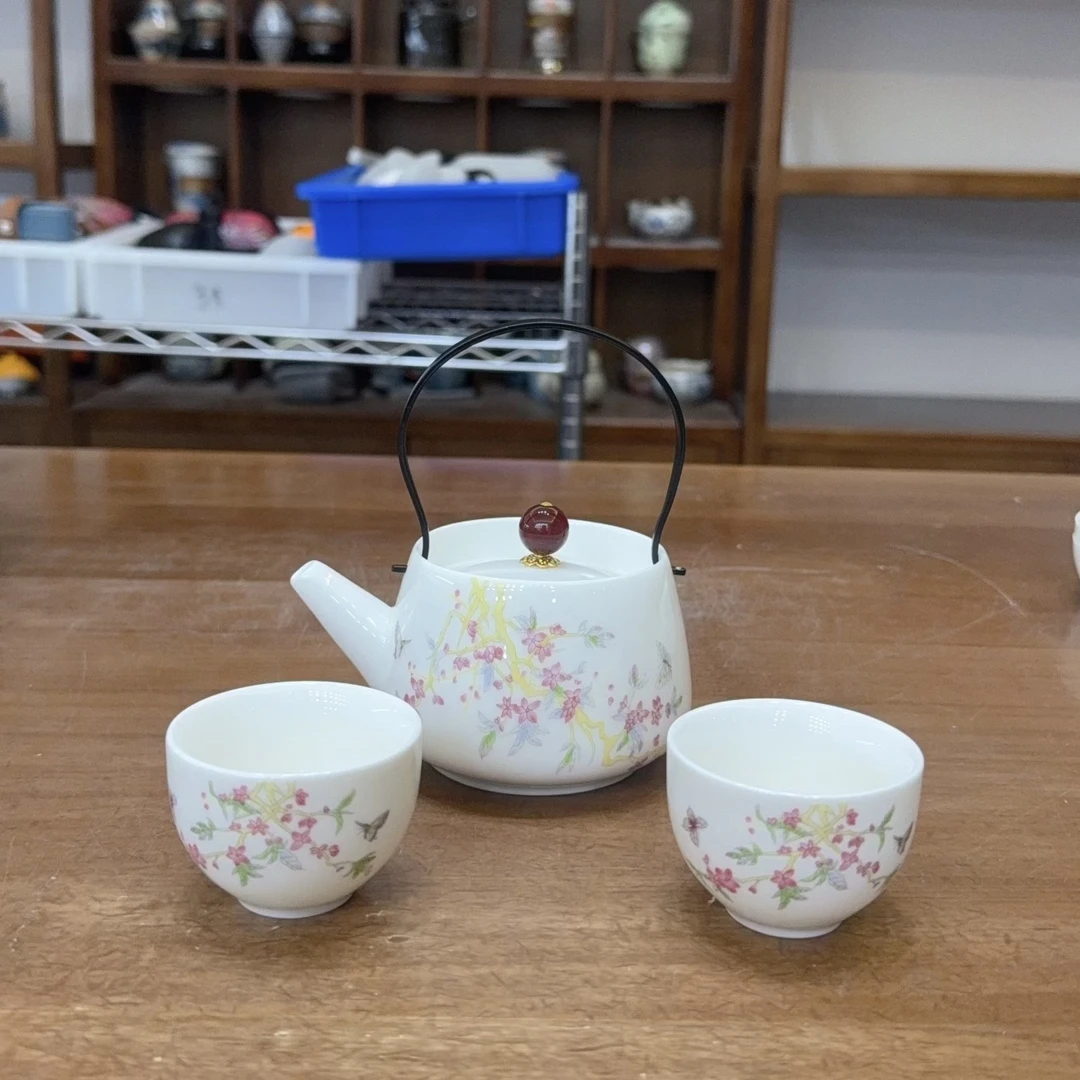 AS099 紫藤花一壶两杯