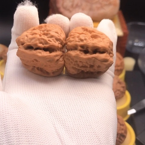 核桃把件40大肚蛤蟆头