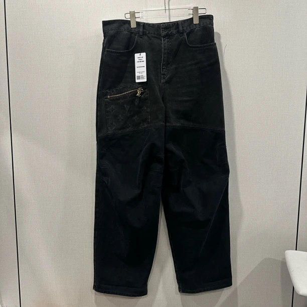 99新 LouisVuitton/路易威登 口袋拉链牛仔裤 尺码：30 11246