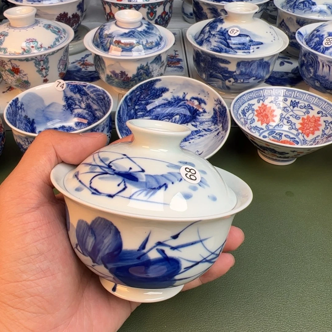 纯手工纯手绘茶具68
