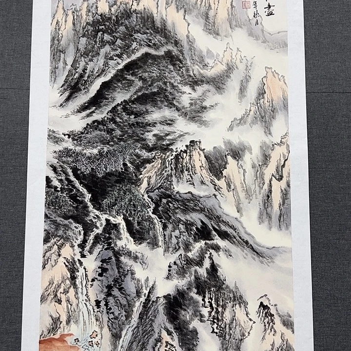 国画书画作品多次